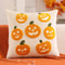 Halloween Decoration Throw Pillow Cover Pumpkin Ghost Embroidery Harvest Home Living Room Accent Pi 5