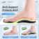 Arch Support Insoles for Flat Feet Men Women Orthotic Shoe Inserts for Overpronation Pain Relief Sports Comfort