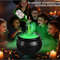 Halloween Black Wizard Bowl Magic, Floating Potion Bottle Diffuser, Indoor Home Bar, Party Horror Ghost Props Decoration