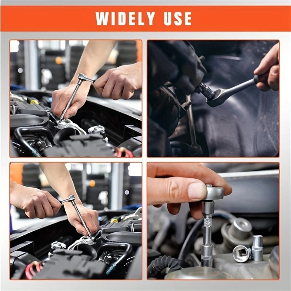 Ultimate Auto Mechanic Tool Kit Premium Ratchet Torque Wrench Diverse Screwdriver Set Ultra Portabl 2
