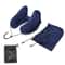 Travel Neck Pillow Inflatable Neck Pillow With Hood Car Neck Rest Cushion H Shaped Inflatable Pillo 3