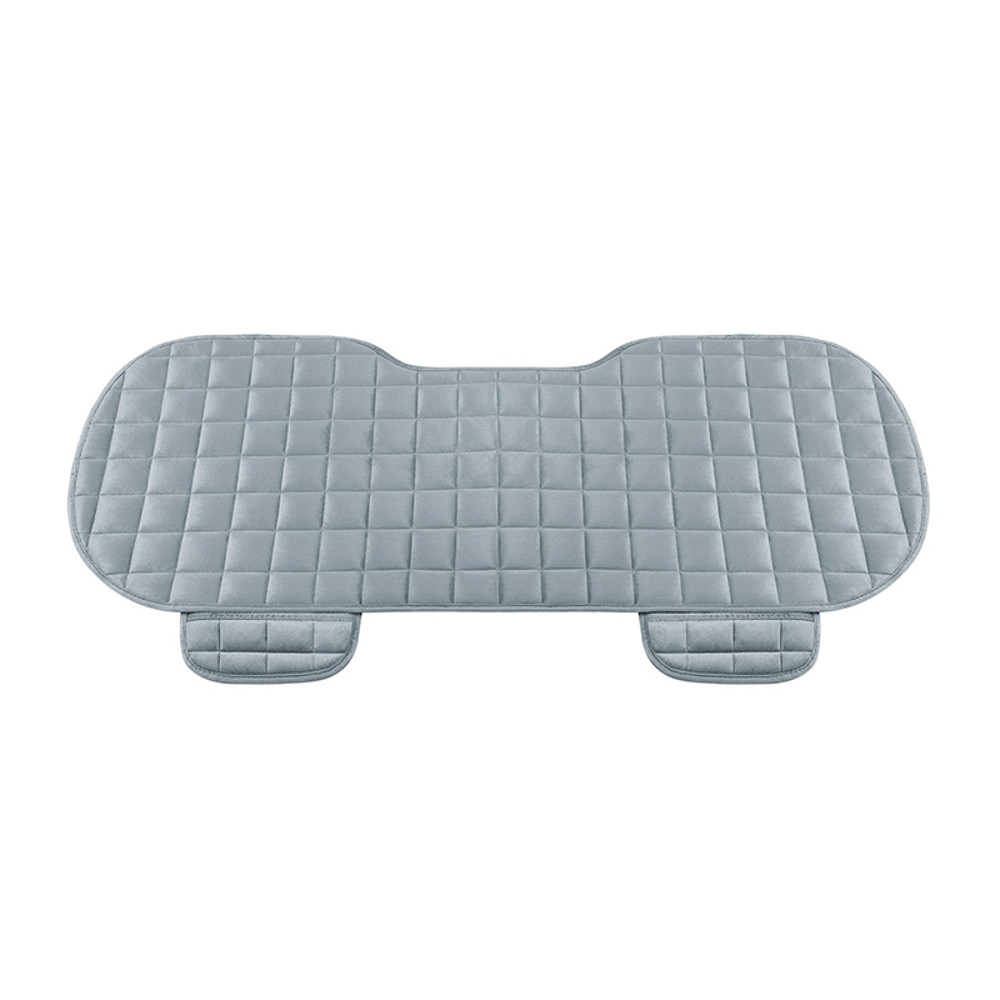 Universal Fit Car Seat Cover Front Rear Flocking Cloth Cushion Winter Auto Protector Mat Pad Non Sl 3
