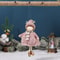 Cute Angel Christmas Doll Pendant Plush Hanging Girl Ornament Xmas Tree Decoration Holiday New Year 6