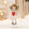 Cute Angel Christmas Doll Pendant Plush Hanging Girl Ornament Xmas Tree Decoration Holiday New Year 10