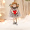 Cute Angel Christmas Doll Pendant Plush Hanging Girl Ornament Xmas Tree Decoration Holiday New Year 11