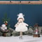 Cute Angel Christmas Doll Pendant Plush Hanging Girl Ornament Xmas Tree Decoration Holiday New Year 12