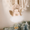 Cute Angel Christmas Doll Pendant Plush Hanging Girl Ornament Xmas Tree Decoration Holiday New Year 13