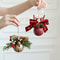 Mixed Pendant Christmas Tree Christmas Bell Antlers Bow Pinecone Bell Showcase Car Hanging Decorati 1