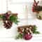 Mixed Pendant Christmas Tree Christmas Bell Antlers Bow Pinecone Bell Showcase Car Hanging Decorati 4