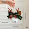 Mixed Pendant Christmas Tree Christmas Bell Antlers Bow Pinecone Bell Showcase Car Hanging Decorati 9