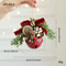 Mixed Pendant Christmas Tree Christmas Bell Antlers Bow Pinecone Bell Showcase Car Hanging Decorati 11