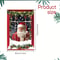 Christmas Snowman Door Cover, Christmas Decoration Christmas Santa Claus Window Cover, Decoration Xmas Curtain Hanging