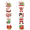 Christmas Decoration Hanging Door Banner, Santa Claus Snowman Pendant, Festive Design for Home Decor Outdoor