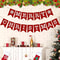 Party Holiday Supplies Christmas Decoration Flag Home Decoration 16 Pieces NonWoven Flags Perfect F 2