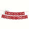Party Holiday Supplies Christmas Decoration Flag Home Decoration 16 Pieces NonWoven Flags Perfect F 3