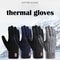 New Mens Warm Gloves for Winter, Touch Screen, Plus Velvet, Thickened Cold Proof, Warm Wool Knitted Gloves