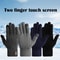 New Mens Warm Gloves for Winter, Touch Screen, Plus Velvet, Thickened Cold Proof, Warm Wool Knitted Gloves