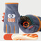 Children Cycling Gloves, Cute Cartoon Warm Gloves, Autumn Winter Polar Fleece, Windproof Soft Outdoor Kids Gloves