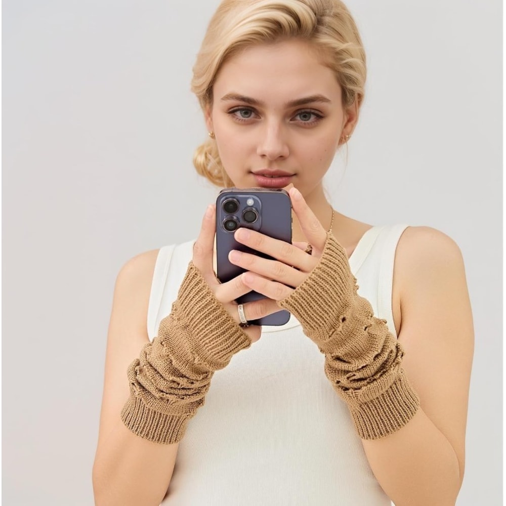 Arm Warmers Fairy Grunge Fingerless Gloves Punk Goth Emo Accessories For Women Girls 5