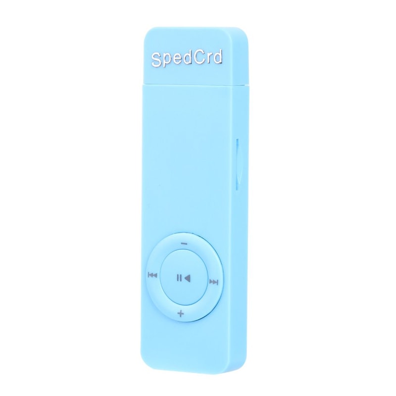 Portable USB Mini MP3 Music Player Supports 64GB TF Card OTG Builtin 160mAh Rechargeable Battery 8