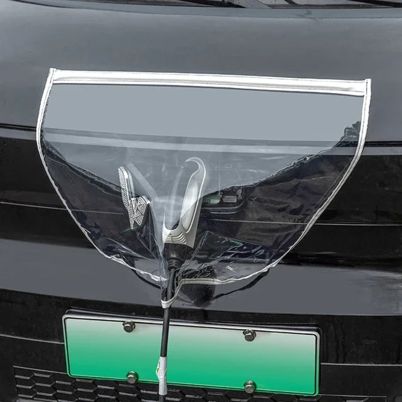 Universal EV charging port cover for Outdoor Rain and Dust Protection
