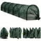 Collapsible Garden Mesh Tunnel Cover For Raised Beds And Greenhouses 0