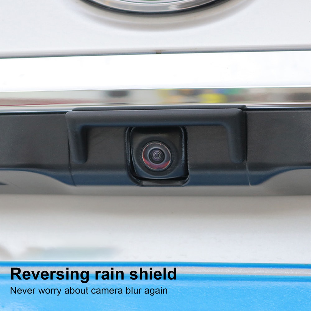Universal Rear Camera Rain Shield Cover for Clearer Parking Visibility