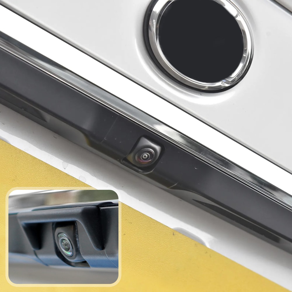Universal Rear Camera Rain Shield Cover for Clearer Parking Visibility