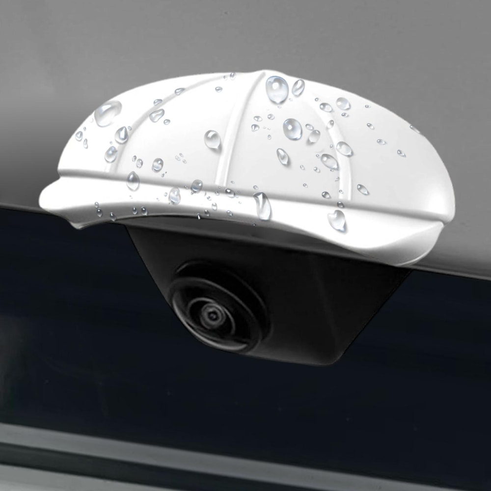 ClearView Waterproof Backup Camera Cover for Car Truck with Silicone Rain Shield