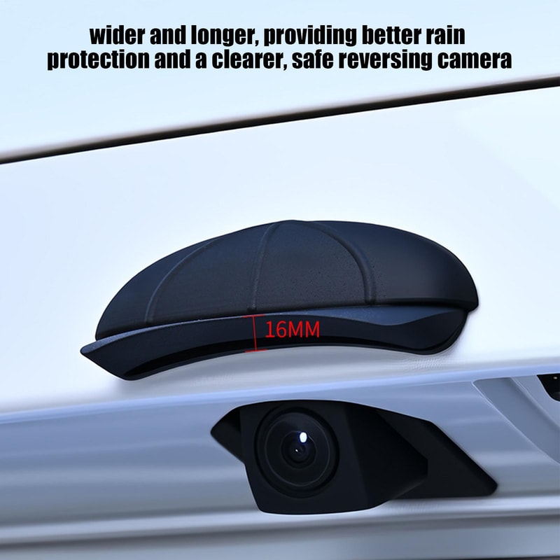 ClearView Waterproof Backup Camera Cover for Car Truck with Silicone Rain Shield