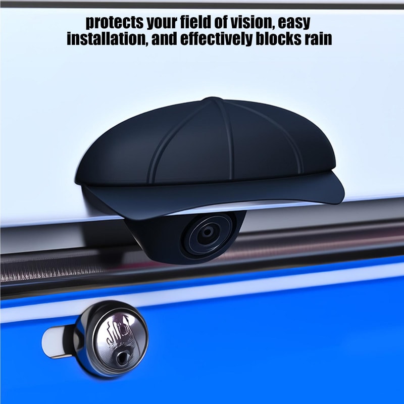 ClearView Waterproof Backup Camera Cover for Car Truck with Silicone Rain Shield