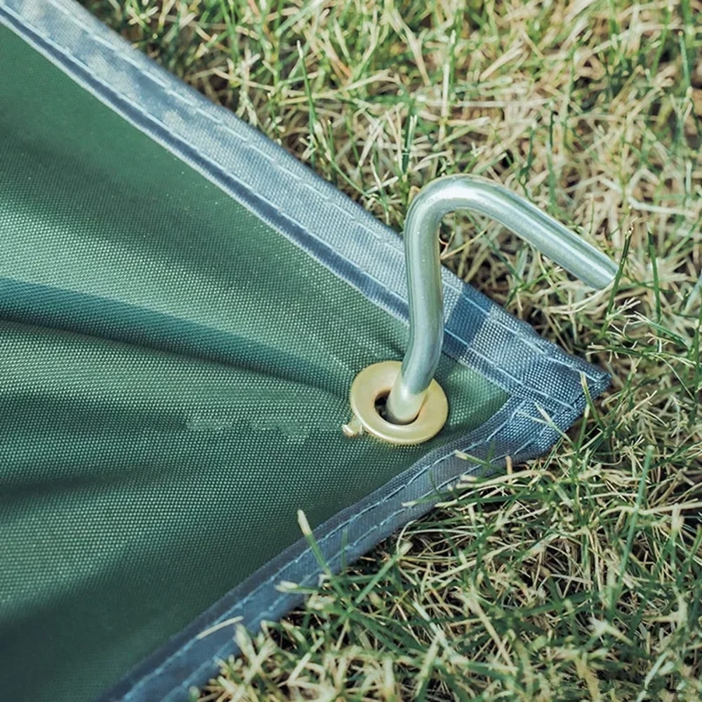 Waterproof Camping Tarp Hammock Rain Fly Tent Footprint For Hiking Beach And Picnic 4