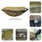 Quick Release Double Camping Hammock With Mosquito Net And Rain Fly 4