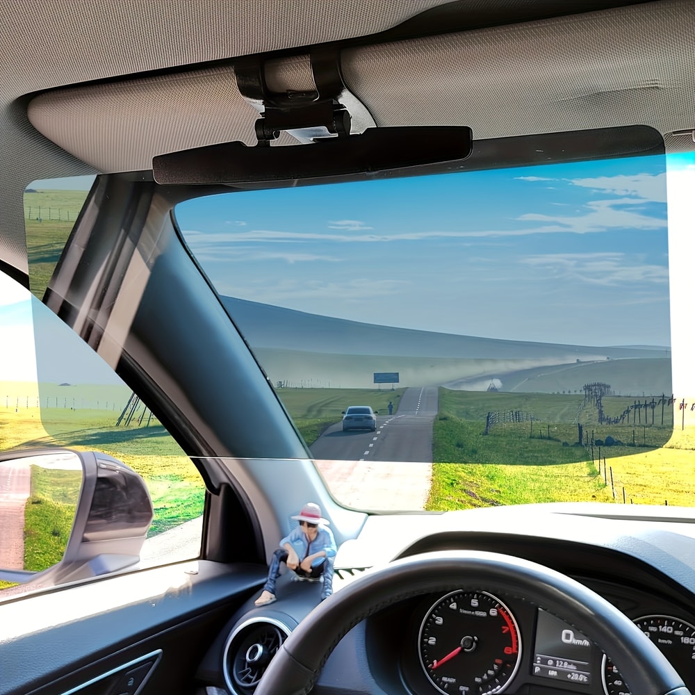 Polarized Sun Visor for Car Anti Glare Visor Extender with UV Protection