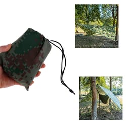 triangular camping tarp beach sun shelter waterproof canopy mat