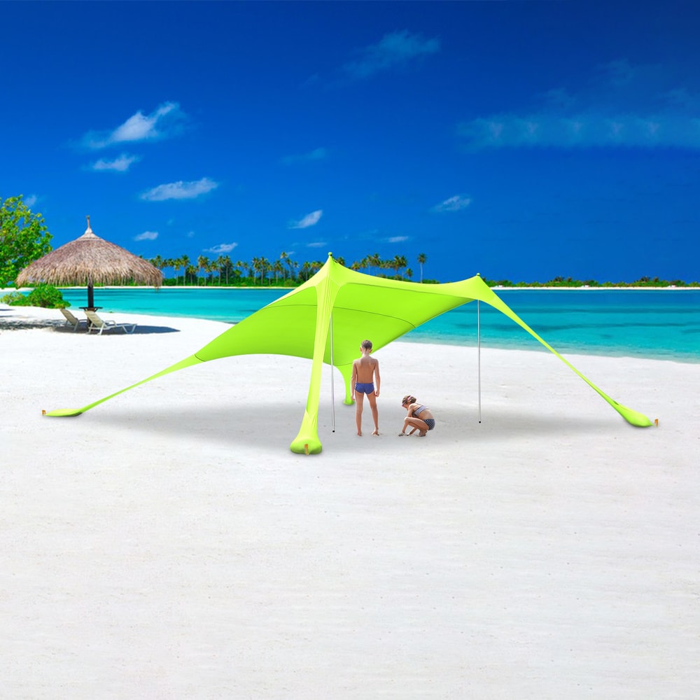 Portable Beach Tent Canopy Sun Shelter 0