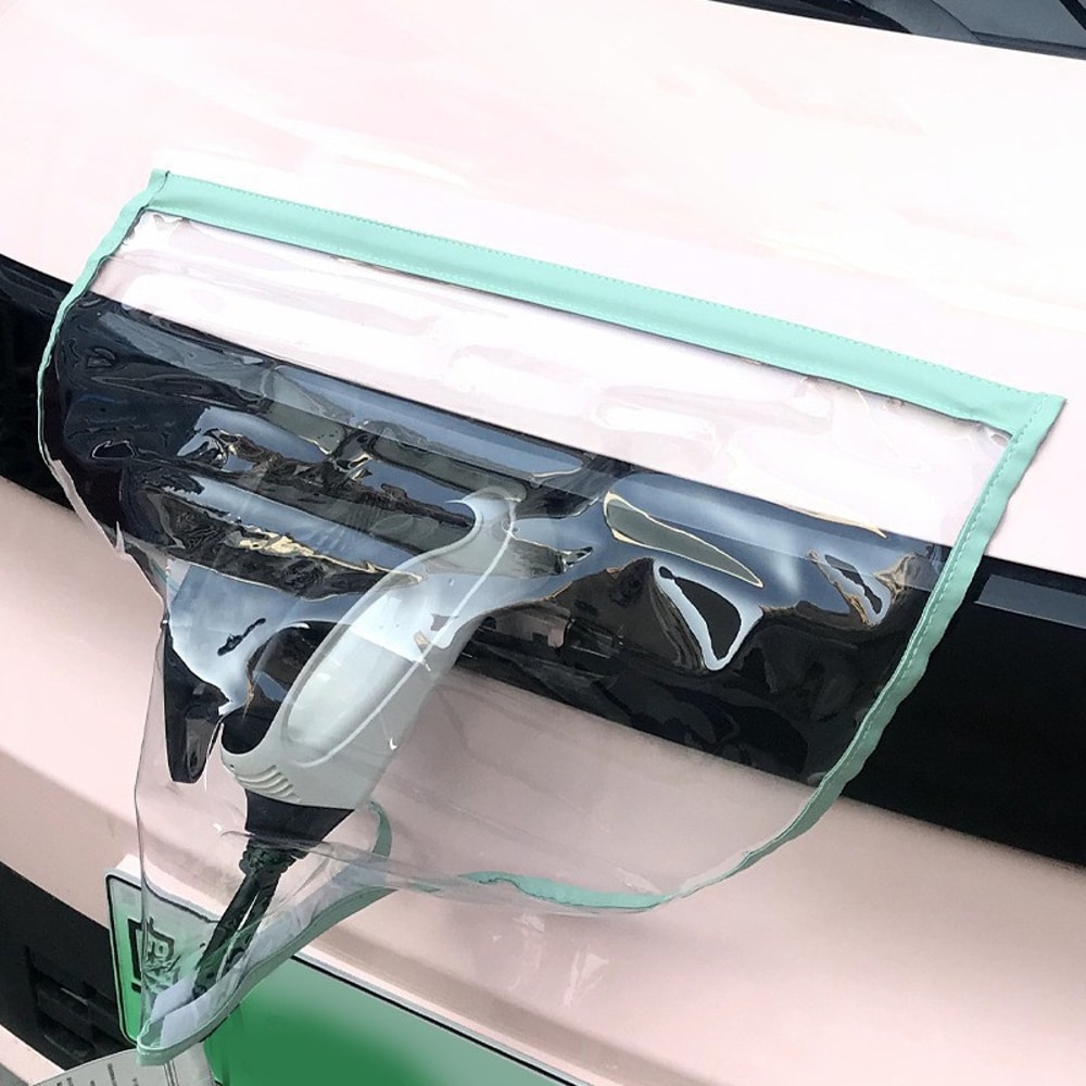 Magnetic EV Charger Port Cover For Outdoor Charging Rain And Dust Protection 7