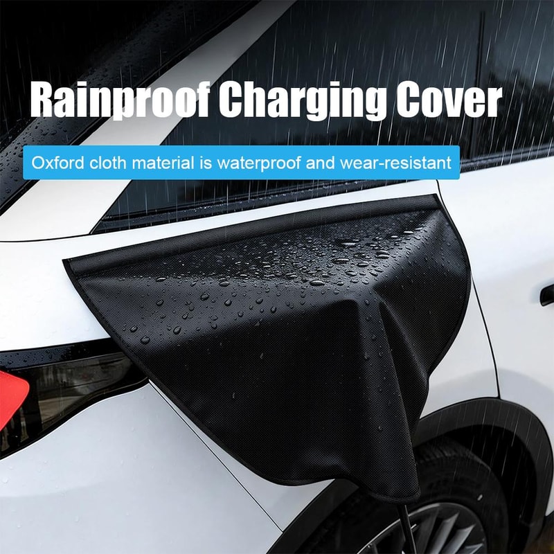 WeatherGuard EV Charging Port Cover For Outdoor Charging Rain Snow And UV Protection 2