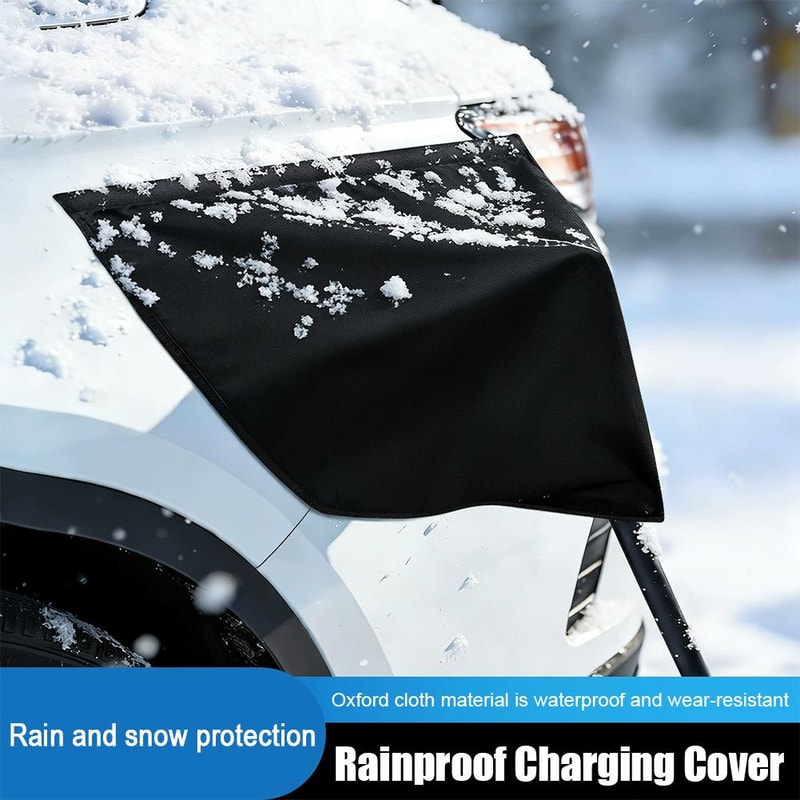 WeatherGuard EV Charging Port Cover For Outdoor Charging Rain Snow And UV Protection 3