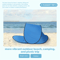 SoloShade Portable Beach Sun Shelter Lightweight Beach Canopy Tent 1
