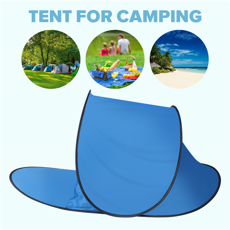 SoloShade Portable Beach Sun Shelter Lightweight Beach Canopy Tent 3