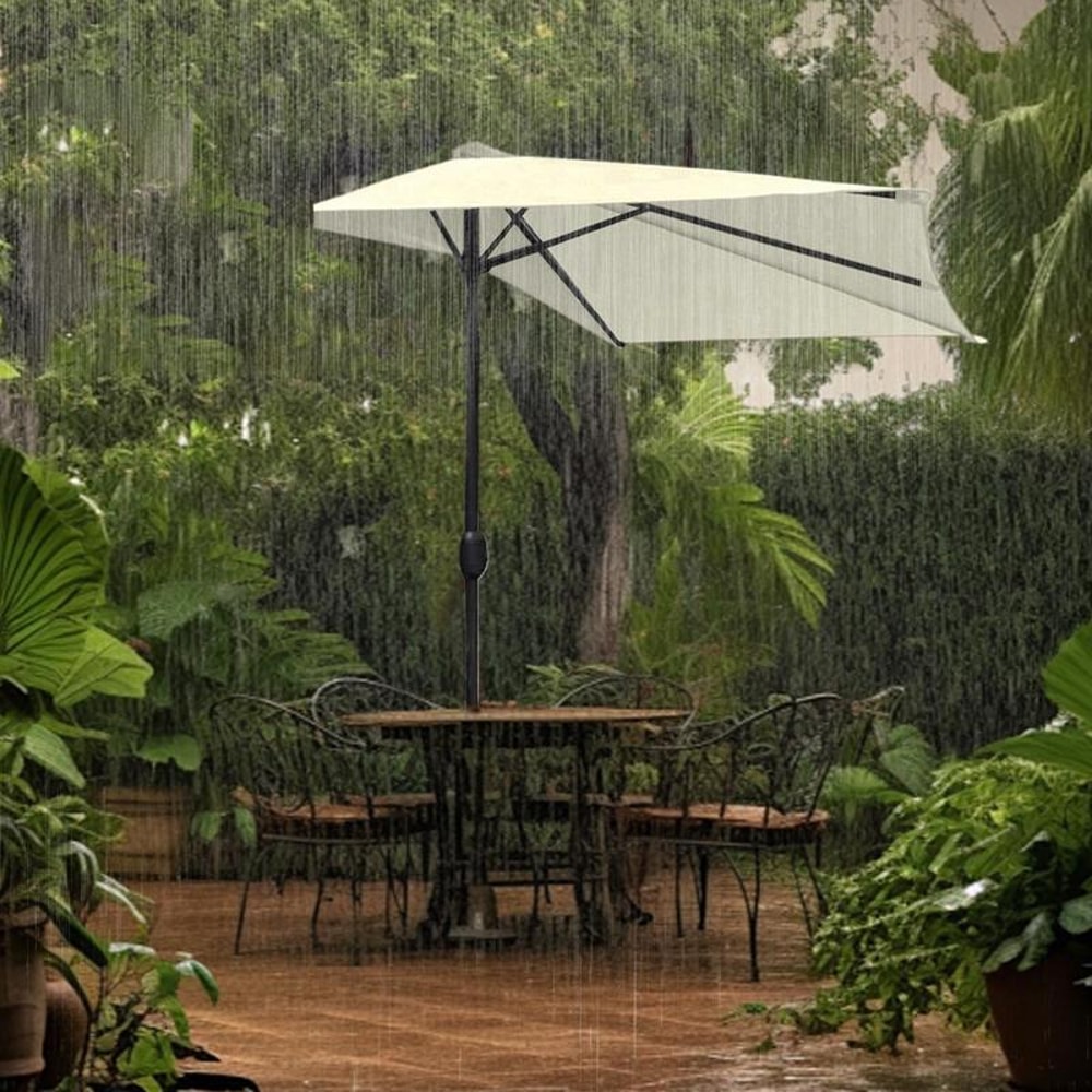 Umbrella Replacement Canopy Waterproof UVResistant Outdoor Parasol Cover 1