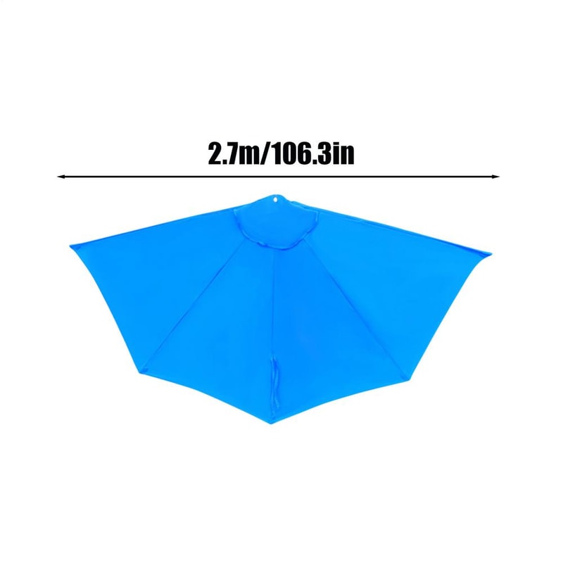 Umbrella Replacement Canopy Waterproof UVResistant Outdoor Parasol Cover 6