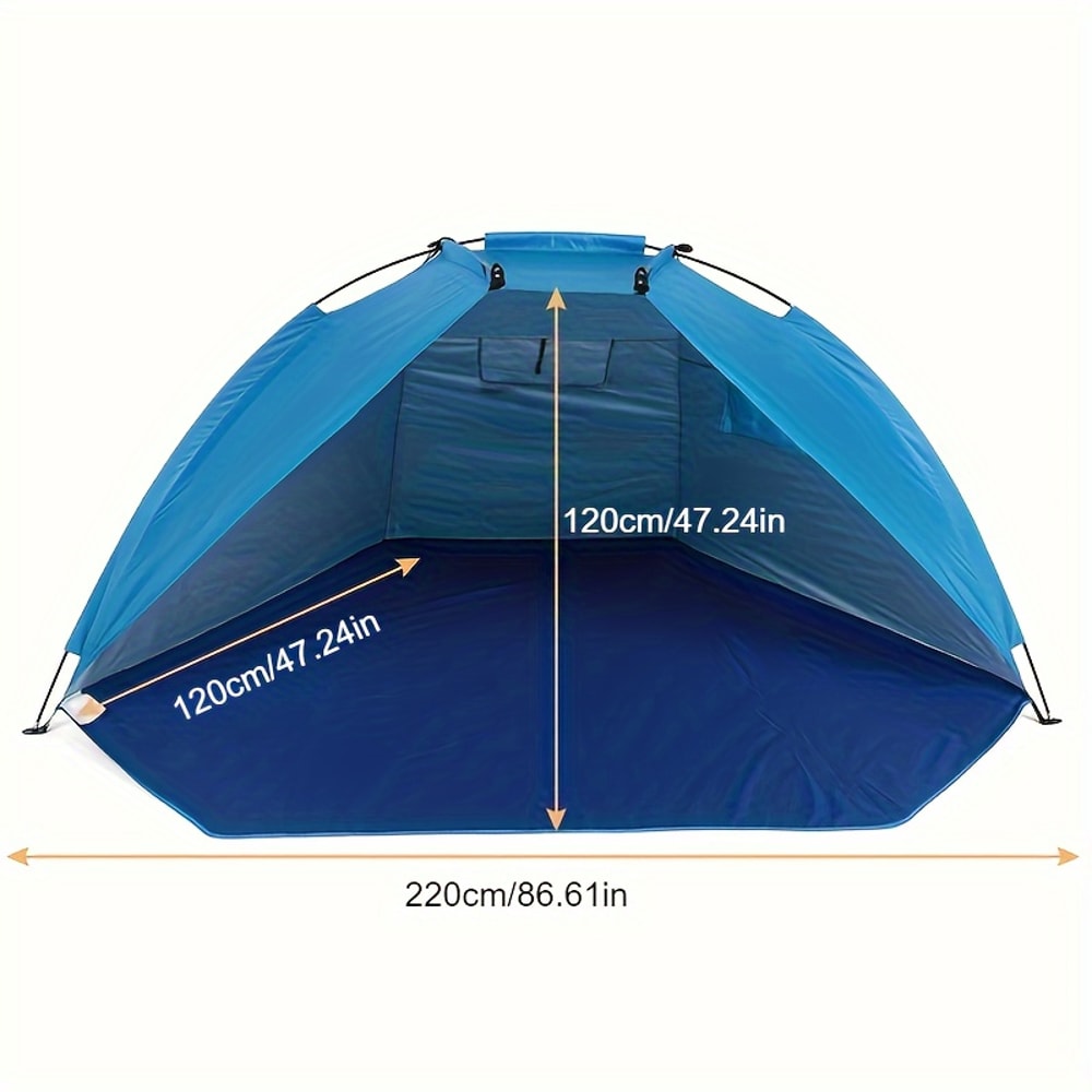 CoastShade Pop Up Beach Tent UV Protection Portable Sun Shelter 5