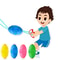 ActiveBounce Sensory Ball Outdoor Pull & Toss Game for Kids and Family Fun