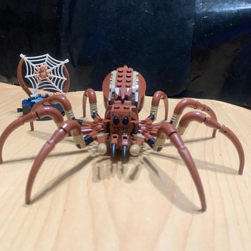 Forbidden Forest Magical Forest Building Set with Spiders and Wizard Mini Figures