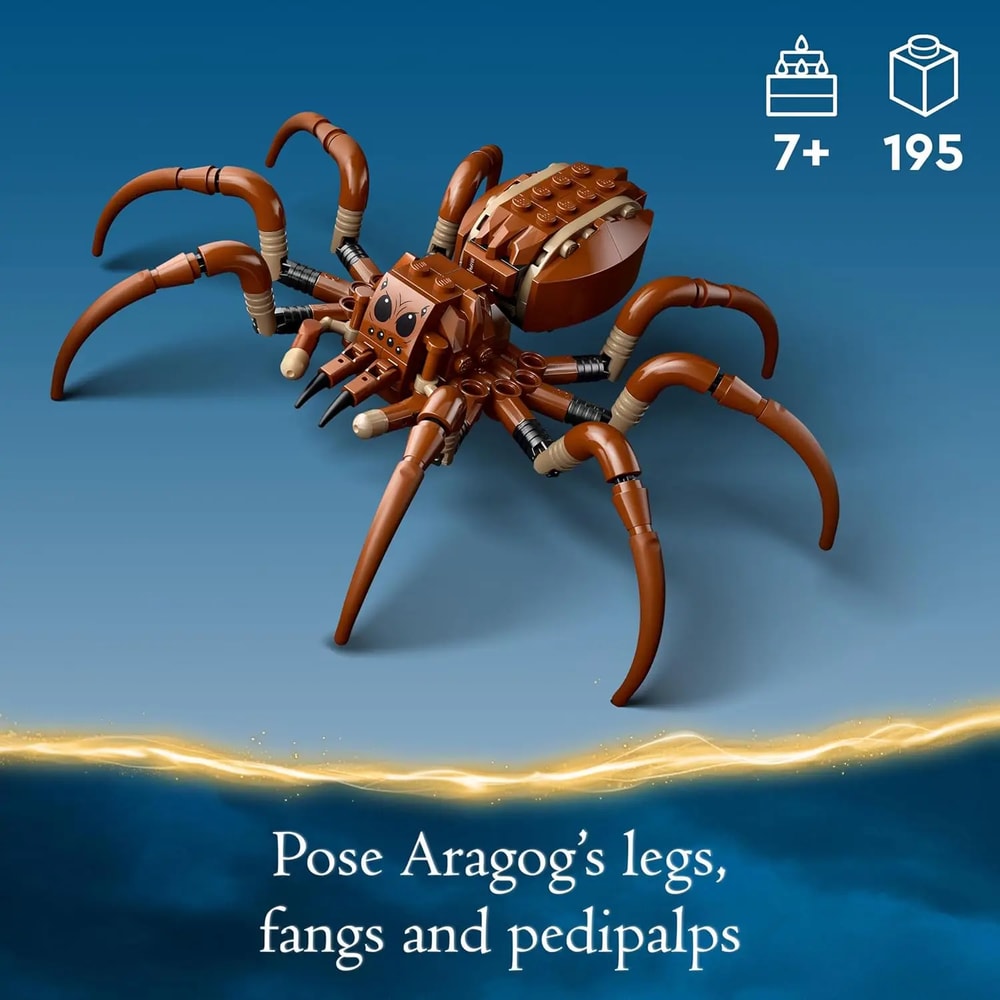 Forbidden Forest Magical Forest Building Set with Spiders and Wizard Mini Figures