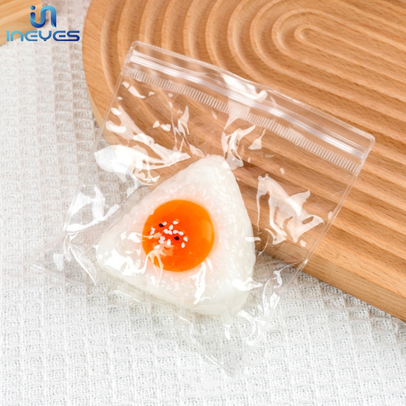 Kawaii Egg Yolk Squishy Stress Ball for Anxiety Relief and Focus