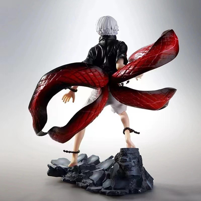 Tokyo Ghoul Kaneki Ken Centipede Mask Figure with Changeable Face Display Statue