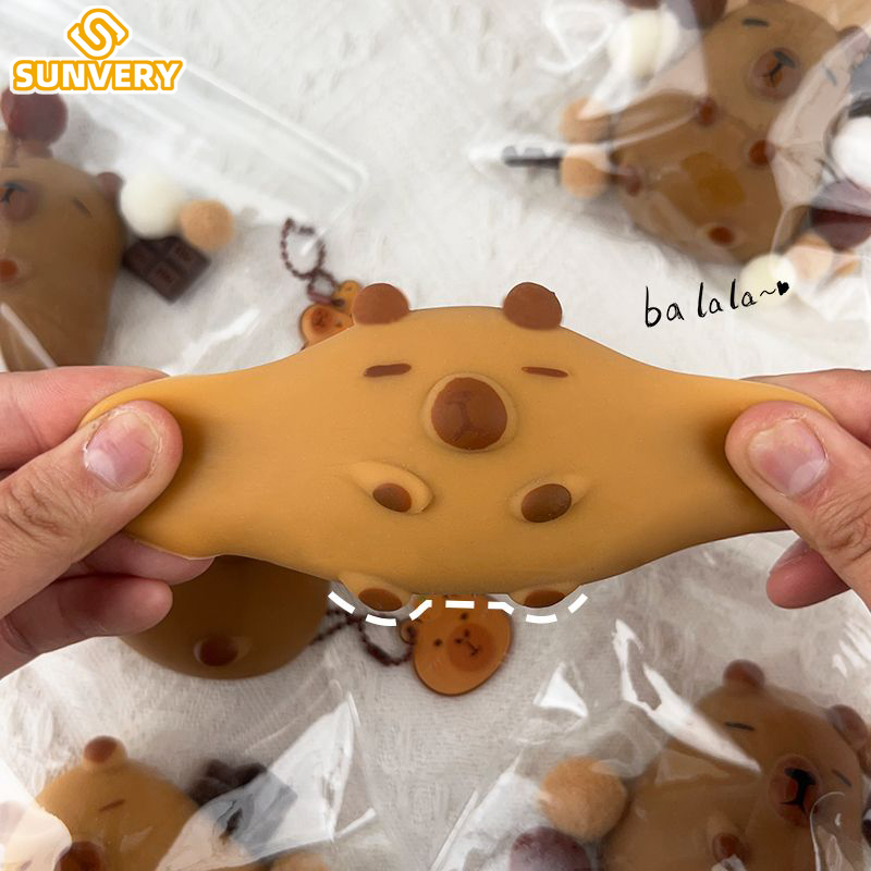 Mystery Cat Paw Fidget Toy Blind Bag Squishy Stress Relief Mochi Set
